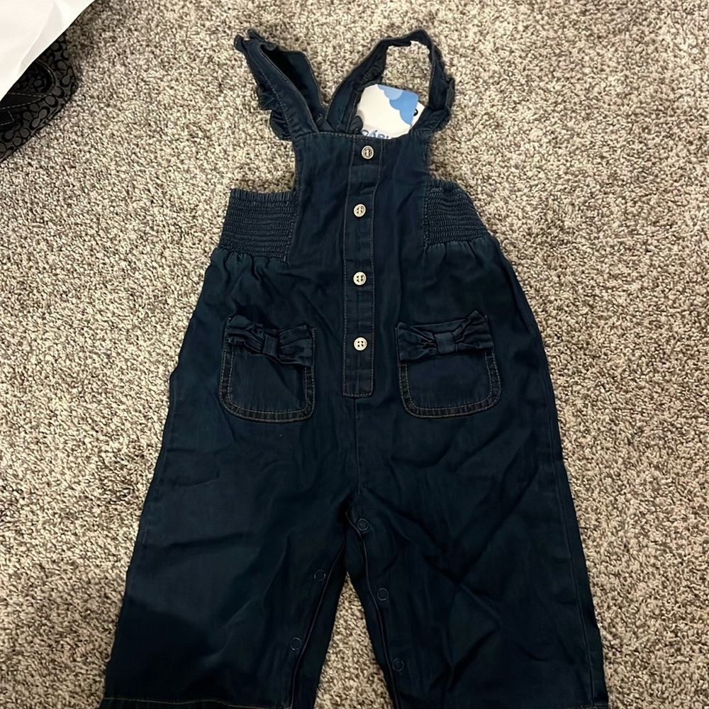 Mayoral Girls Denim Overall